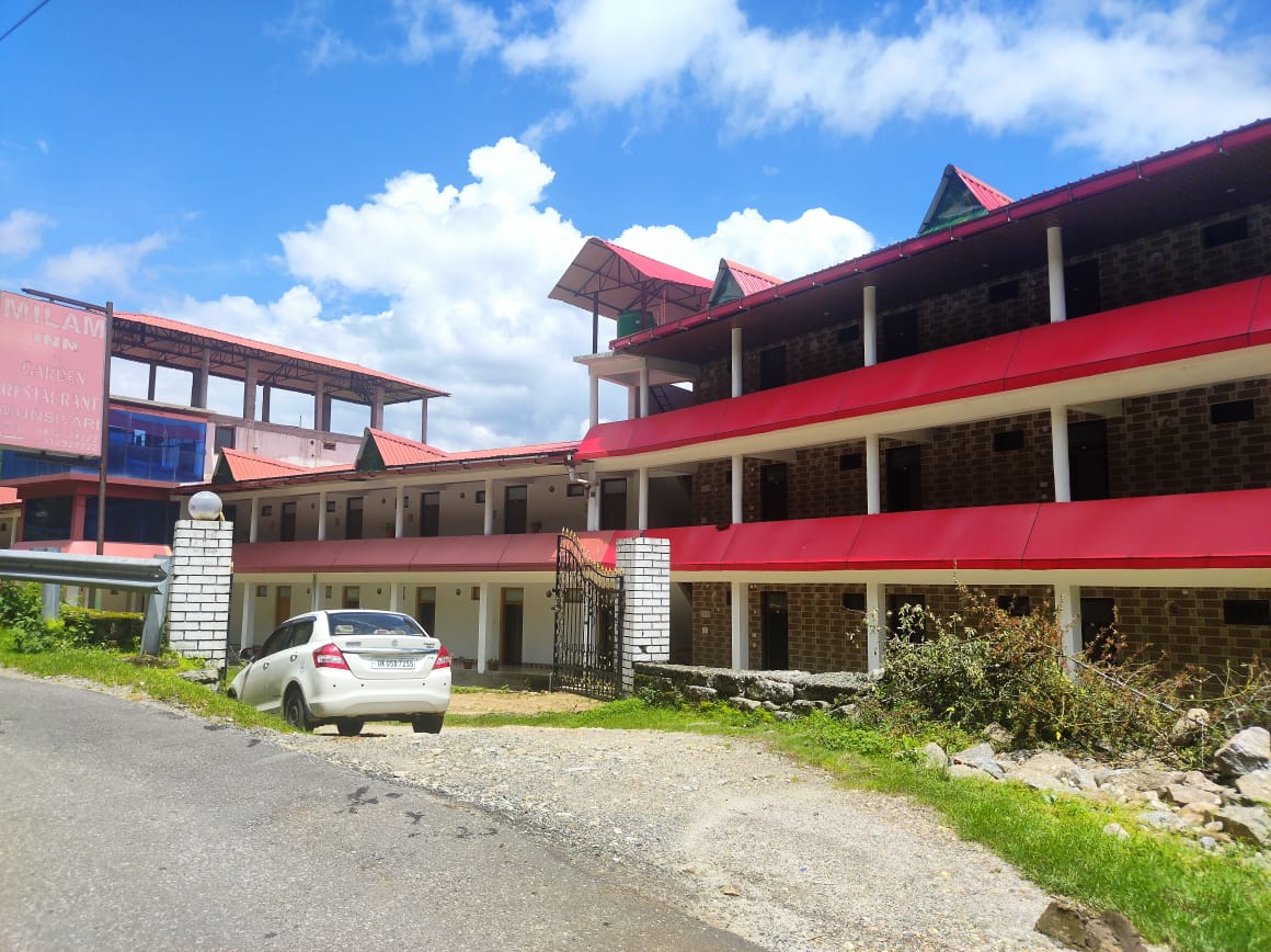 Panchachuli View From Milam Inn Munsiyari Panchachuli View From Milam Inn Munsiyari